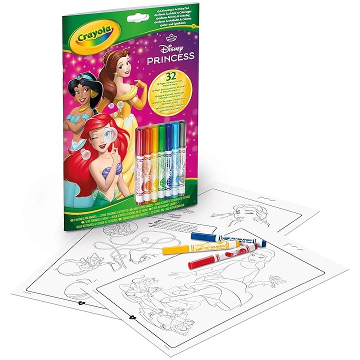 LIBRO ACT. PRINCESAS CON 7 ROT. 5807