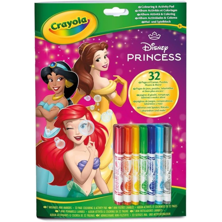 LIBRO ACT. PRINCESAS CON 7 ROT. 5807