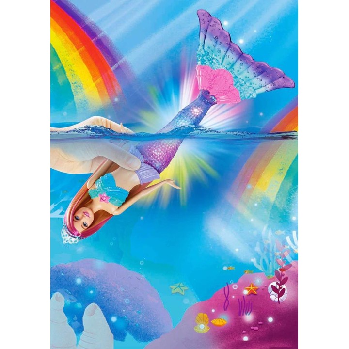 BARBIE SIRENAS LUCES MAG.HDJ36