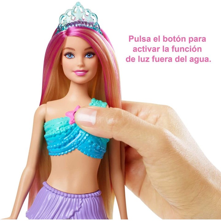 BARBIE SIRENAS LUCES MAG.HDJ36