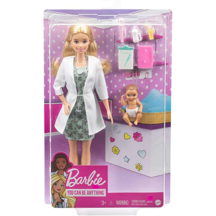 BARBIE DOCTORA BEBE GVK03