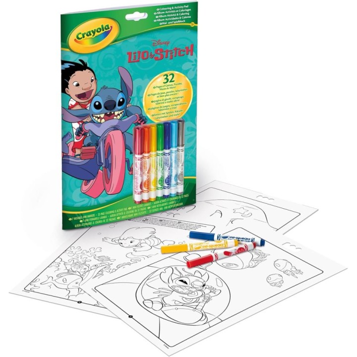 LIBRO ACTIVIDADES STITCH 7 ROT. 04-0865
