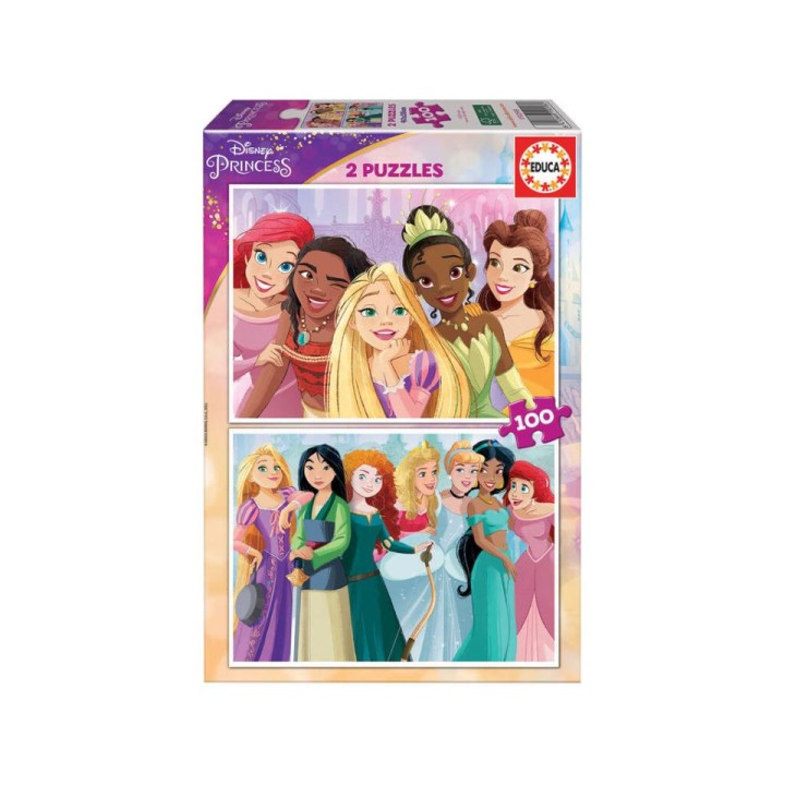 PZ 2x100 DISNEY PRINCESS 19298