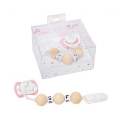 SET CHUPETE ROSA 6364
