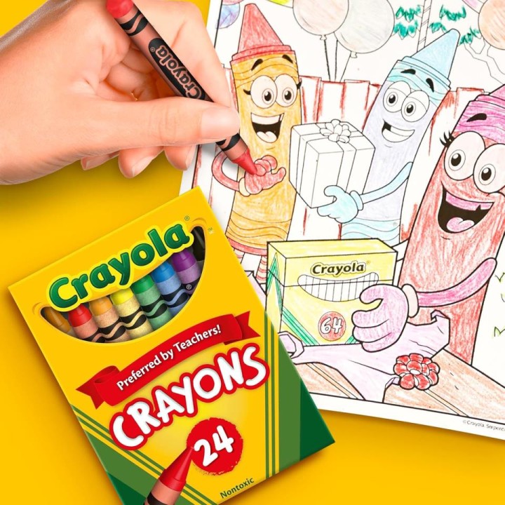24 CERAS CRAYOLA 52-3024