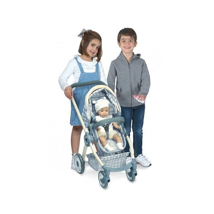 COCHE MUÑECA 3X1 PIPO 80547