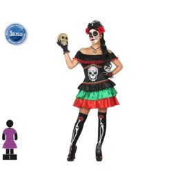 DISFRAZ ESQUELETO MEXICANO XS 34732