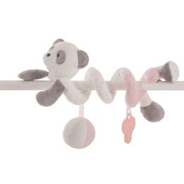 ESPIRAL BABY PANDA ROSA 25CM 25634