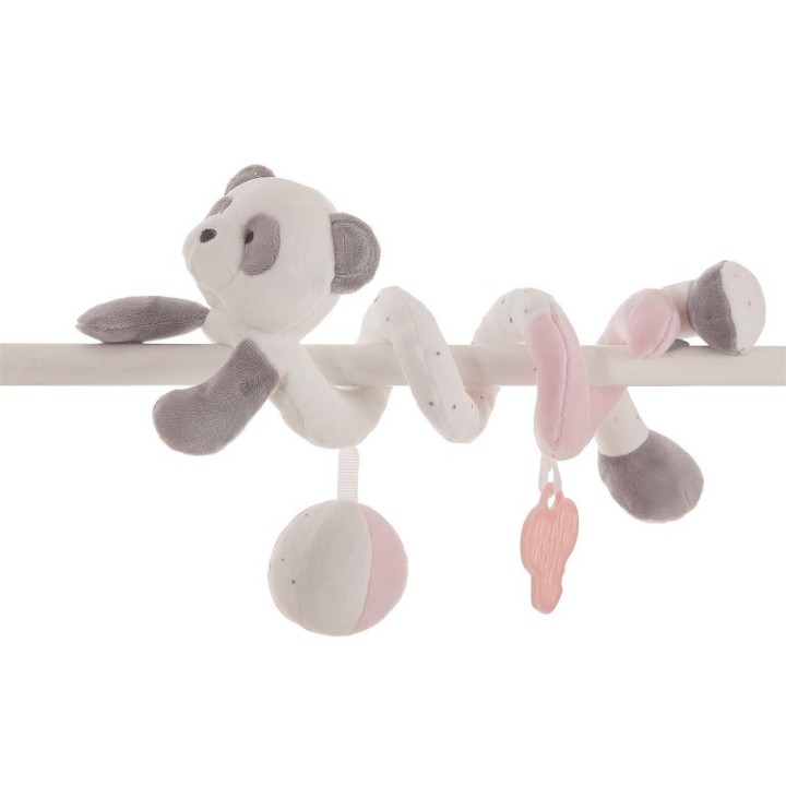 ESPIRAL BABY PANDA ROSA 25CM 25634