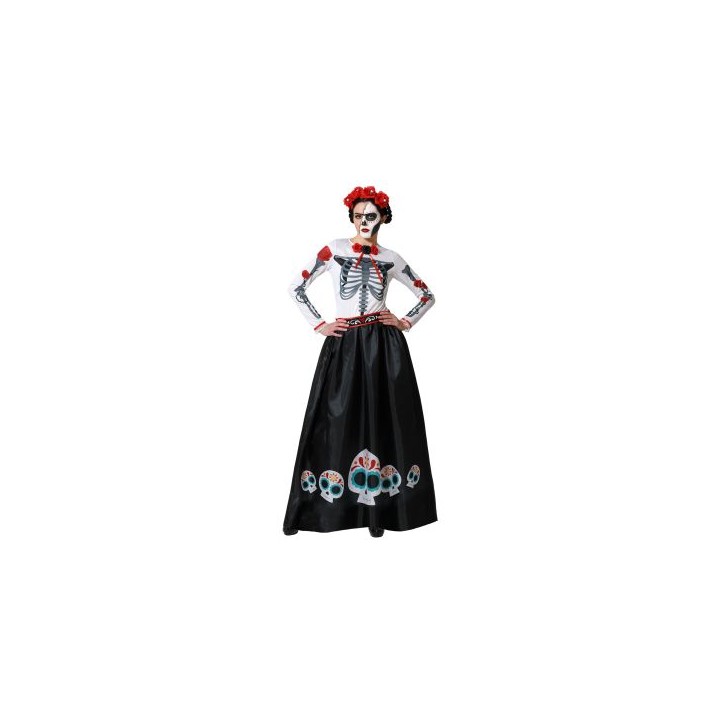 DISFRAZ ESQUELETO MEJICANO XS-S 71457