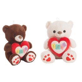 OSO CORAZON 48CM 18215