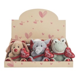 ANIMALITOS CORAZON 16CM 8U 18224