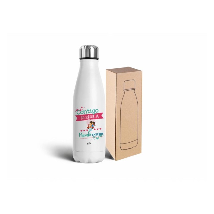 BOTELA 500ML CNTIGO RECORRE.MDO BTT001