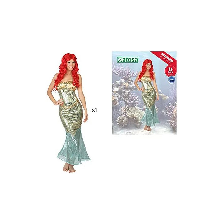 DISFRAZ SIRENA M-L 26676