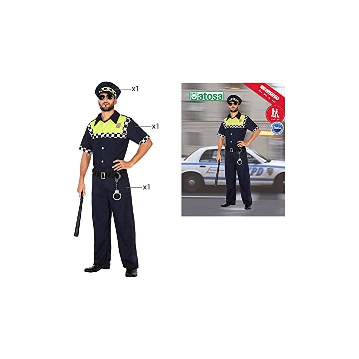 DISFRAZ POLICIA XL 54748