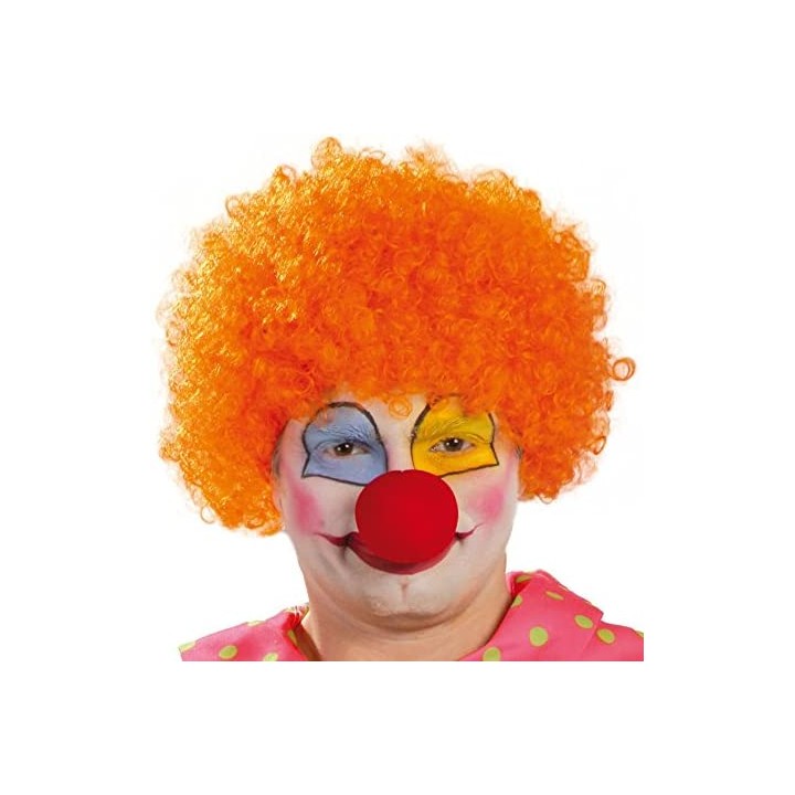 PELUCA PAYASO NARANJA 39755