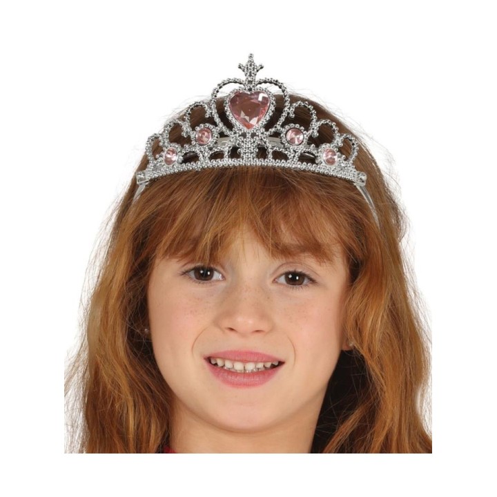 DIADEMA PRINCESA PLATA 17410