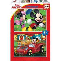 2x20 MICKEY MOUSE FUN HOUSE 19311