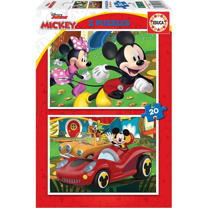 2x20 MICKEY MOUSE FUN HOUSE 19311