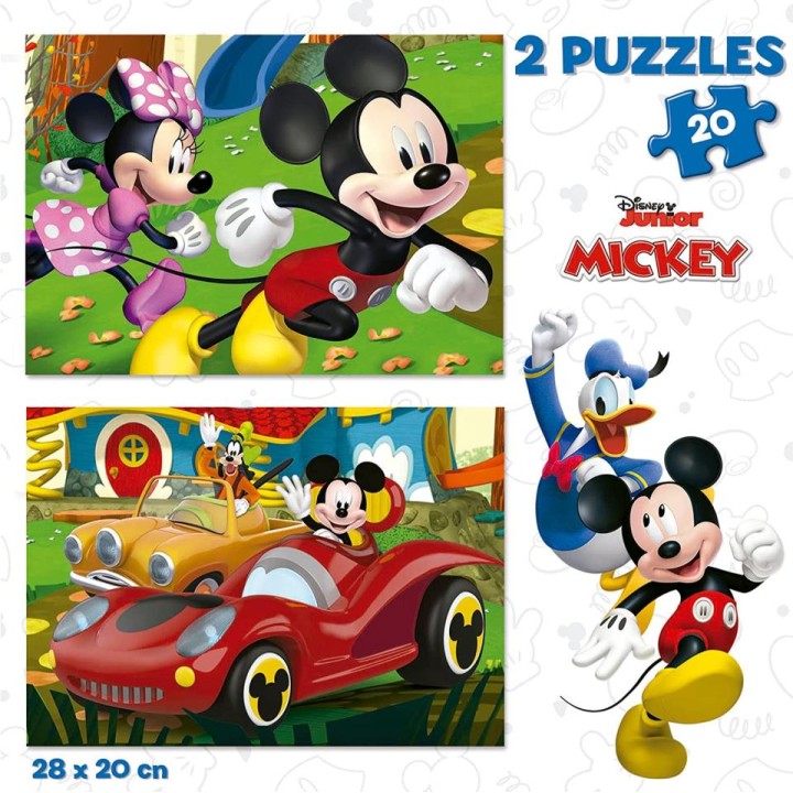 2x20 MICKEY MOUSE FUN HOUSE 19311