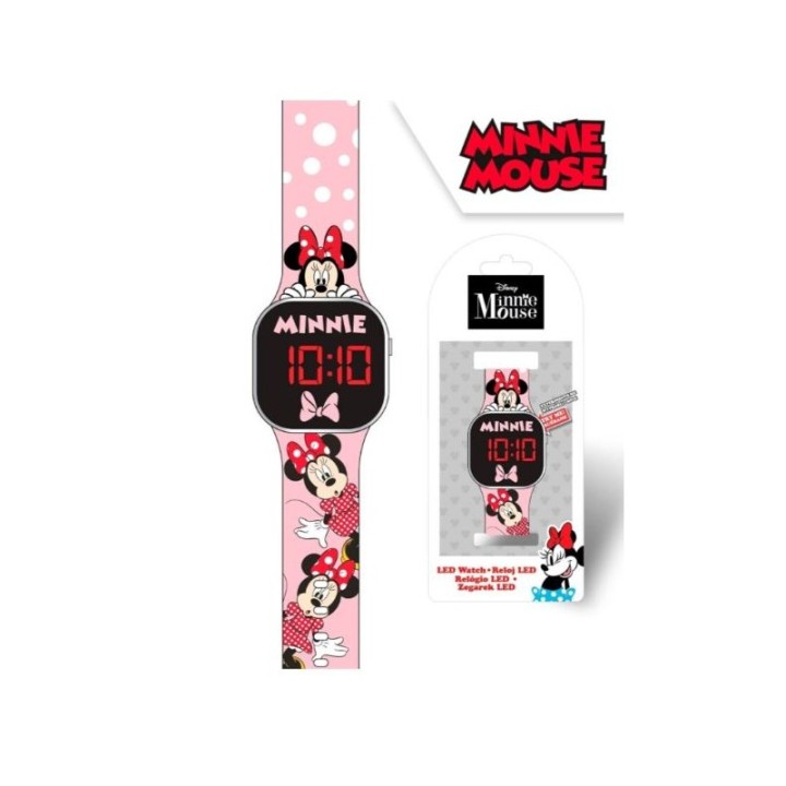 RELOJ LED MINNIE MN4369
