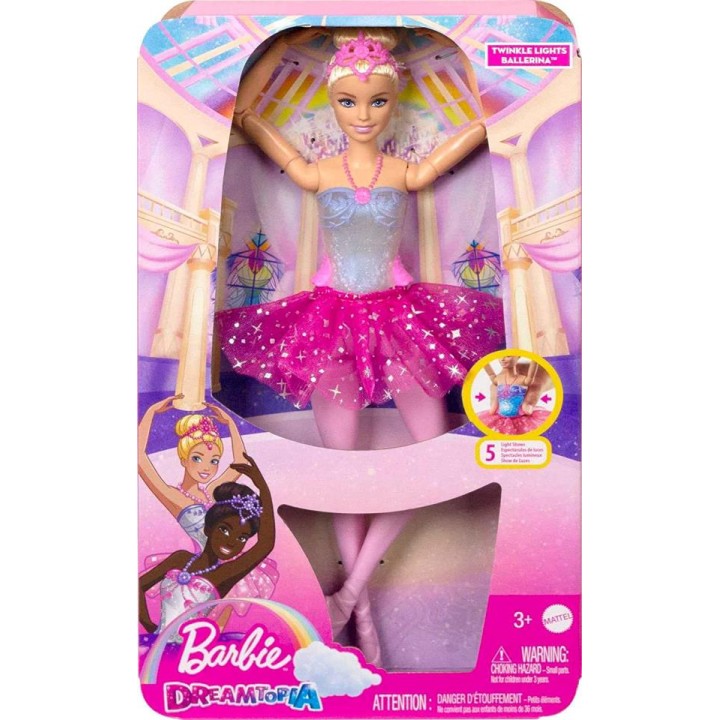BARBIE BAILARINA TUTU ROSA HLC25