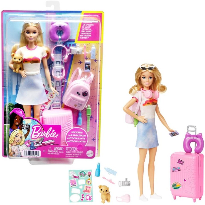 BARBIE VIAJE MALIBU HJY18