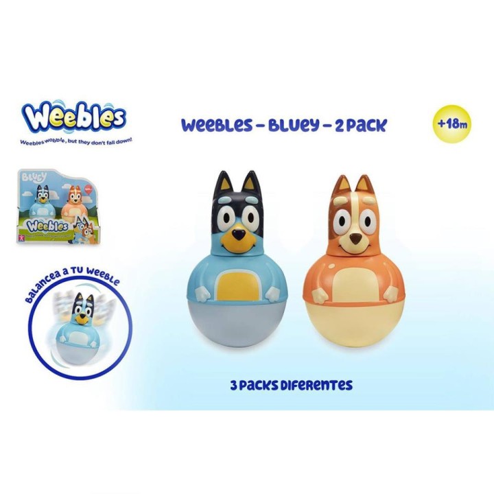 WEEBLES BLUEY 2 PACK WEU00000