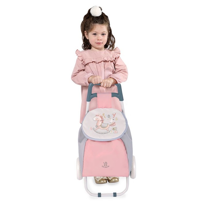 CARRITO COMPRA ROSA 52086