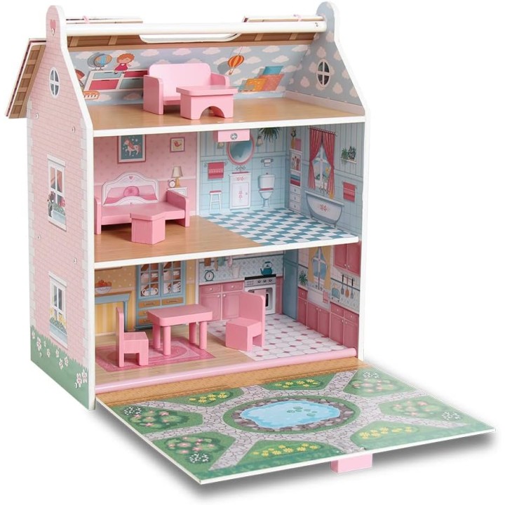CASA MADERA DE MUÑECAS POCKET 913D00017