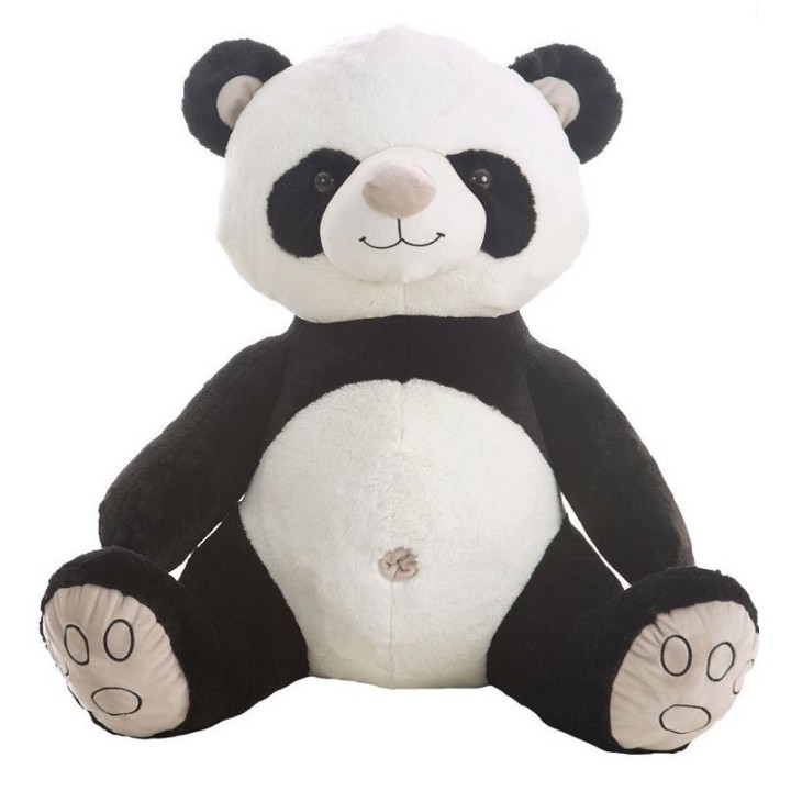 PANDA SILVER 45CM 10664