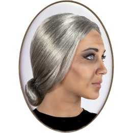 PELUCA ANCIANA GRIS 43606