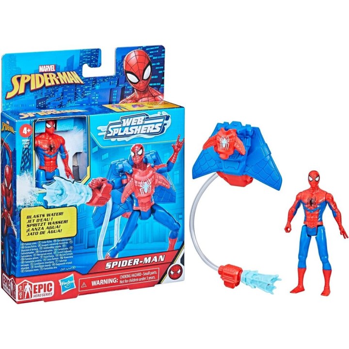 SPD 4IN DLX WATER SPIDERMAN F7847A