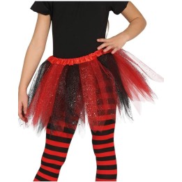 TUTU ROJO NEGRO 31CM 17201