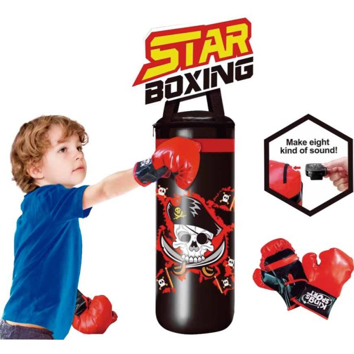 SACO/GUANTES BOXEO 23-717