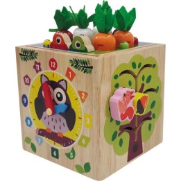 CUBO MADERA MULTI JUEGOS 23-838