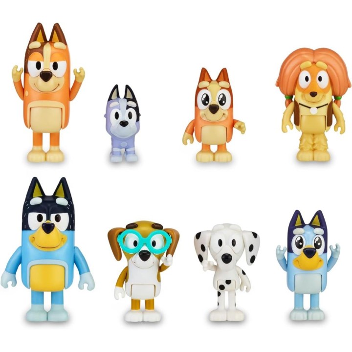 BLUEY PACK 8 FIG. BLY49000
