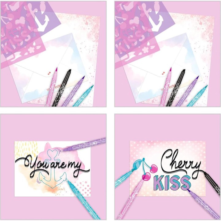 TOPMOD SET CARTAS LETTERING 12618