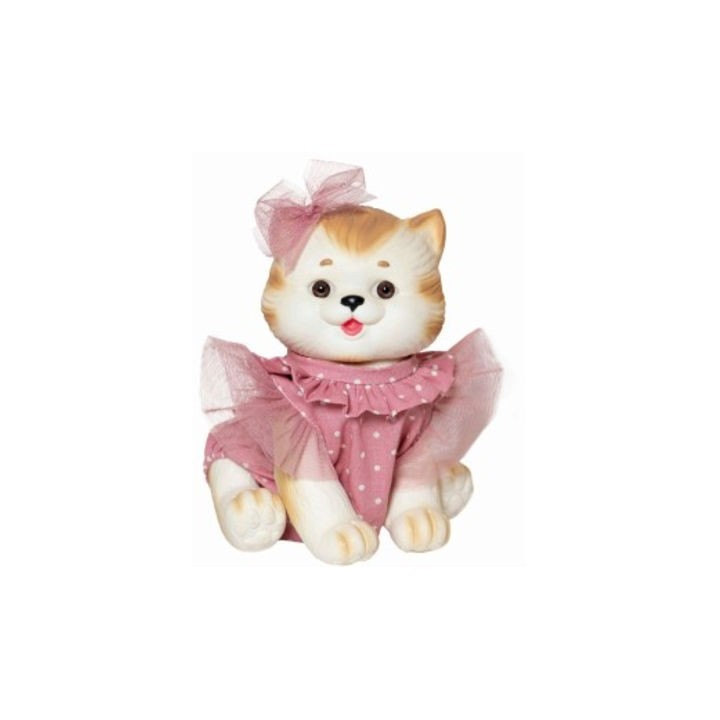 GATO BLANCO RAYAS MARRONES 2651
