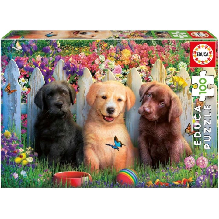 PUZZLE 100 PERRITOS 19994