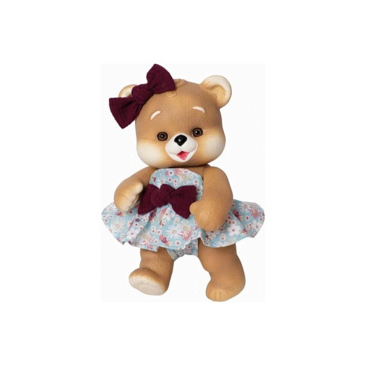 OSO VESTIDO FLORES AZUL 2842