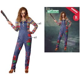 DISFRAZ MUÑECA SANGRIENTA M-L