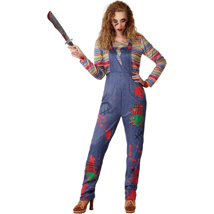 DISFRAZ MUÑECA SANGRIENTA XL