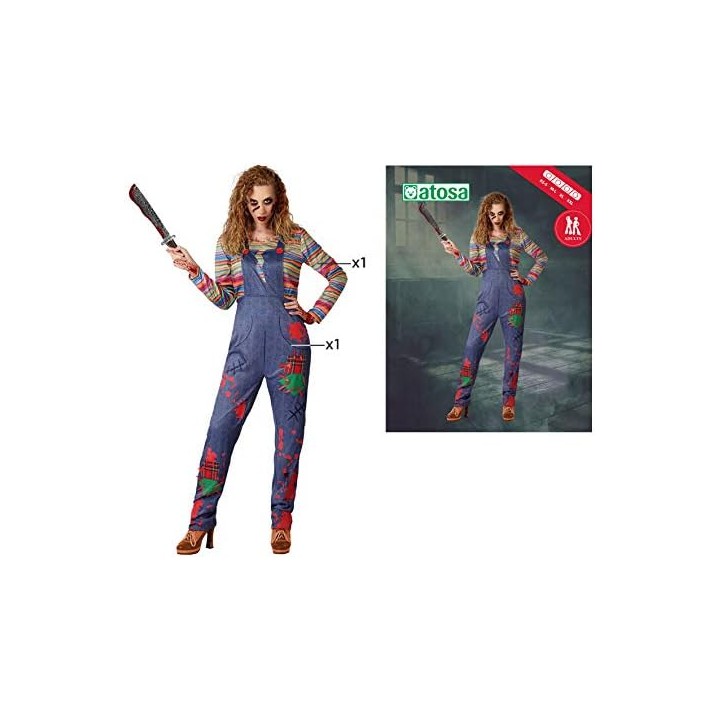 DISFRAZ MUÑECA SANGRIENTA XL