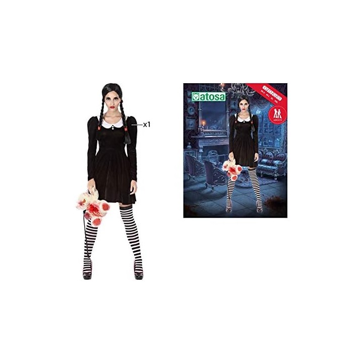 DISFRAZ NIÑA FANTASMA XS-S 61223