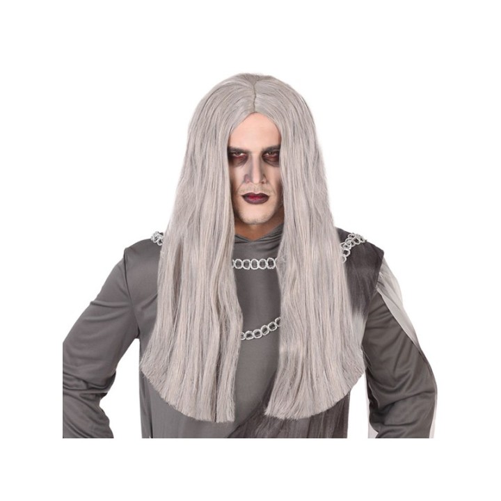 PELUCA HALLOWEEN 60CM GRIS 43769
