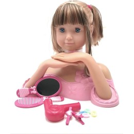 BUSTO DE NIÑA/SET DE PELUQUERIA 00402