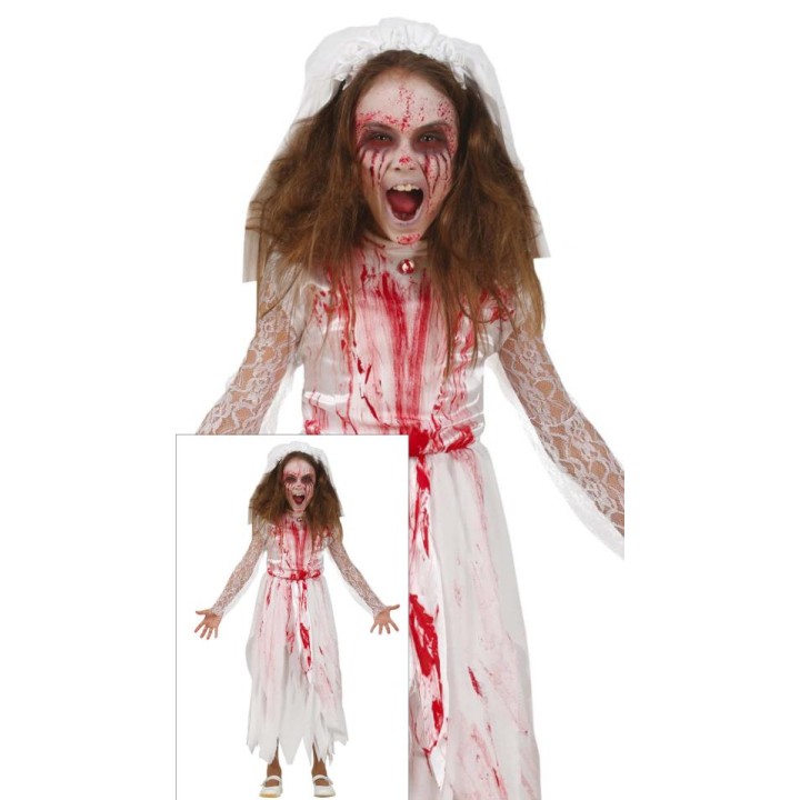 DISFRAZ BLOODY WIFE 7-9 AÑOS 77007