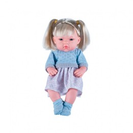 MUÑECA 30 CM/ SONIDOS PELO RUBIO 00430