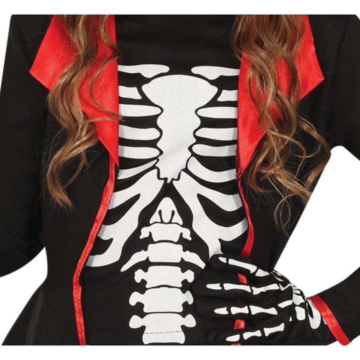 DISFRAZ ELLEGANT SKELETON 3-4A 78319